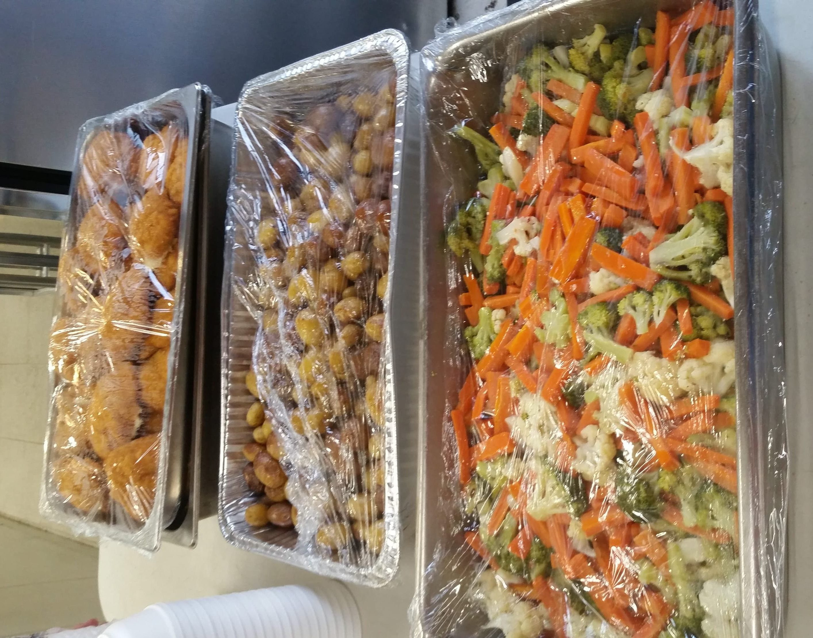 donated meal for the Mission