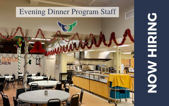 Evening Dinner Program Staff - Now Hiring