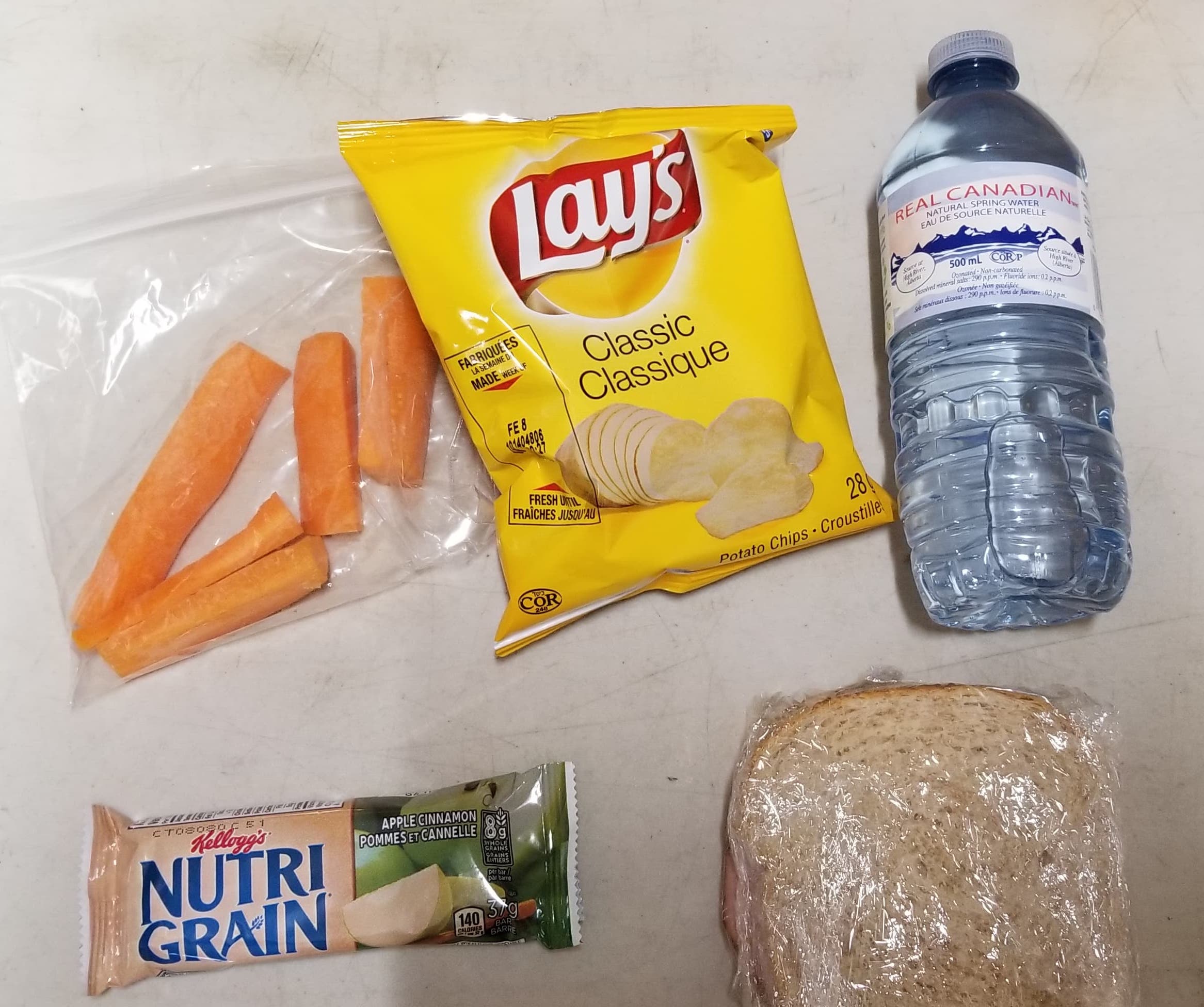 bagged meal sample - 2