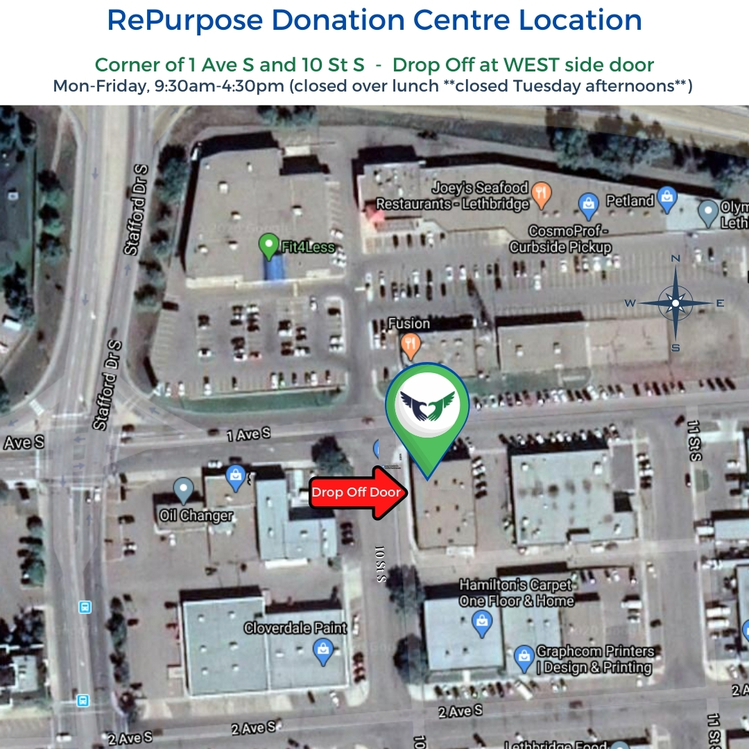 RePurpose Donation Centre – UPDATED HOURS